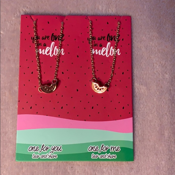 NWT Watermelon Friendship Necklaces - Picture 1 of 5
